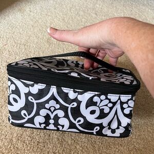 Thirty one. Cosmetic case. EUC. Nonsmoking home. Black & White pattern.